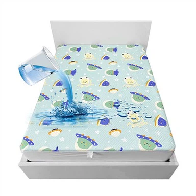 Sessiz Su Geçirmez Yatak Örtüsü